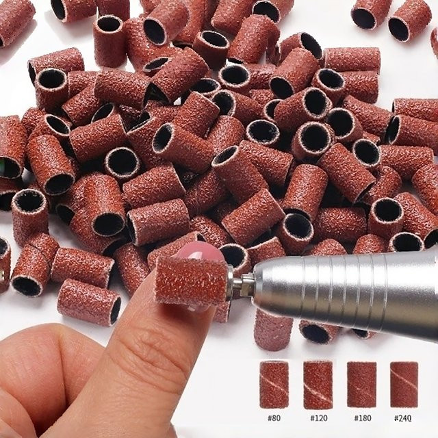 IAIZO Schleifbänder für elektrische Maniküre-Maschine, 80-240 Grit, Unisex - Bild 1