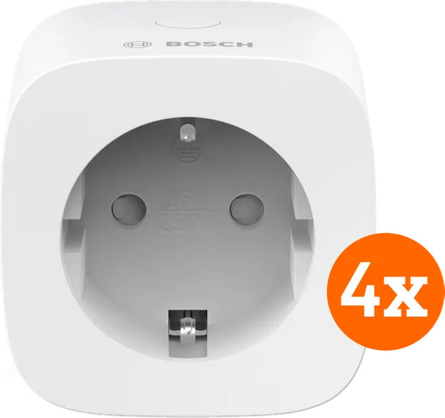 Bosch Zwischenstecker Kompakt 4er-Pack in Weiß mit Wi-Fi - Bild 1
