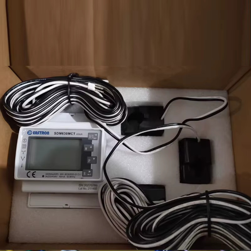 DeYe Smart Meter SDM630MCT Eastron Anti-Reverse-Durchfluss-Energiezähler für Photovoltaik-Stromerzeugung in Weiß - Bild 4