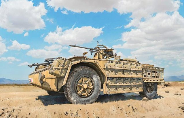 Italeri AS 42 Sahariana, Fahrzeug, 1:72 - Bild 1