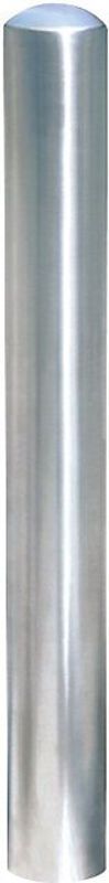 Moravia BERLIN 78 Absperrpfosten aus Edelstahl in Silber, Höhe: 90 cm, Durchmesser: 10,8 cm - Bild 2