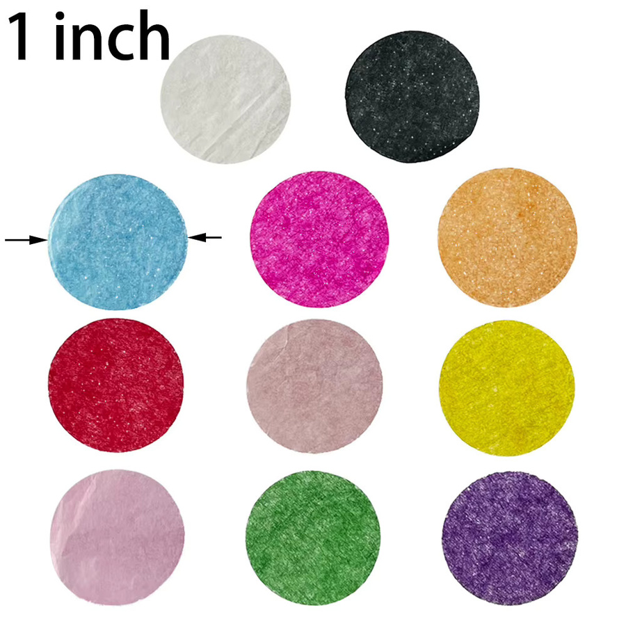 Biologisch abbaubares Papierkonfetti in Mehrfarbig, Weiß, Blau und Rosa für Hochzeit, Geburtstag oder Babyparty, 30 g - Bild 2