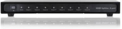Digitus Professional DS-43302 HDMI Splitter 8 Port mit Metallgehäuse in Schwarz - Bild 1