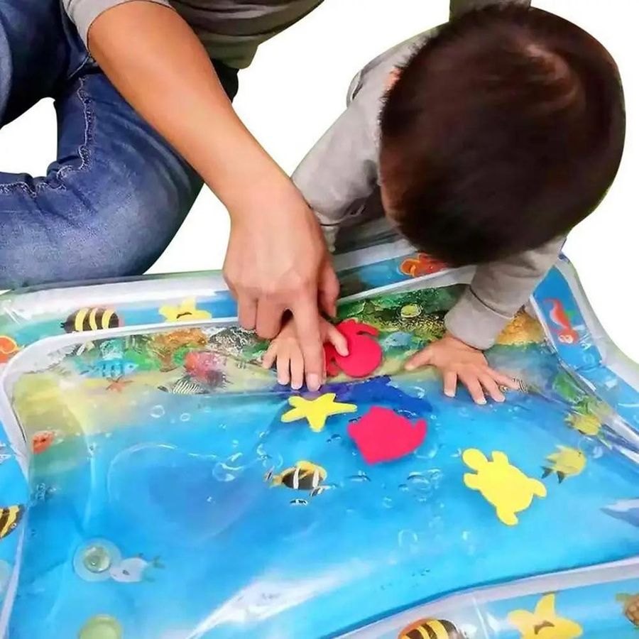 Infinno Aufblasbare Bauchlage-Matte Wasserspielmatte Bunt / Mehrfarbig - Bild 3