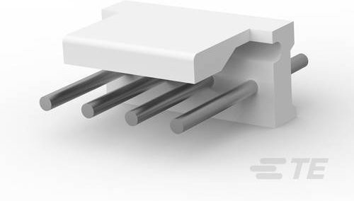 TE Connectivity 644753-4 Kunststoff-Verbindungselement in Weiß - Bild 1