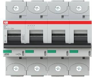 ABB S804C-C25 Leitungsschutzschalter 25A 400V grau - Bild 1