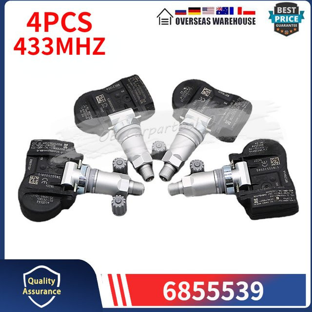 GANGLE Reifendruckkontrollsensor TPMS 433MHz für BMW und Mini, Teilenummer 36106856209 36106881890 - Bild 1