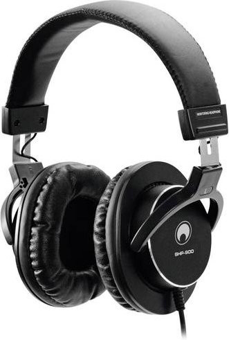 Omnitronic SHP-900 Over Ear Kopfhörer kabelgebunden Schwarz mit 3,5 mm Jack - Bild 1