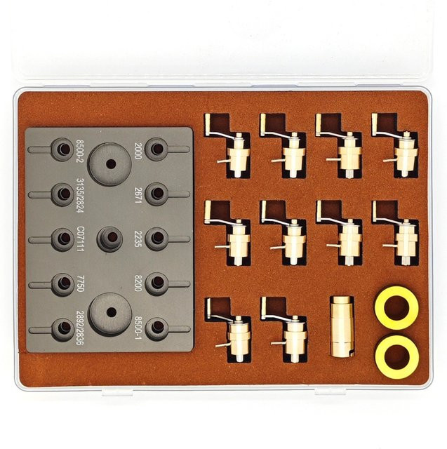 Hauptfederaufwickler Messing, Rot, Unisex - Bild 1