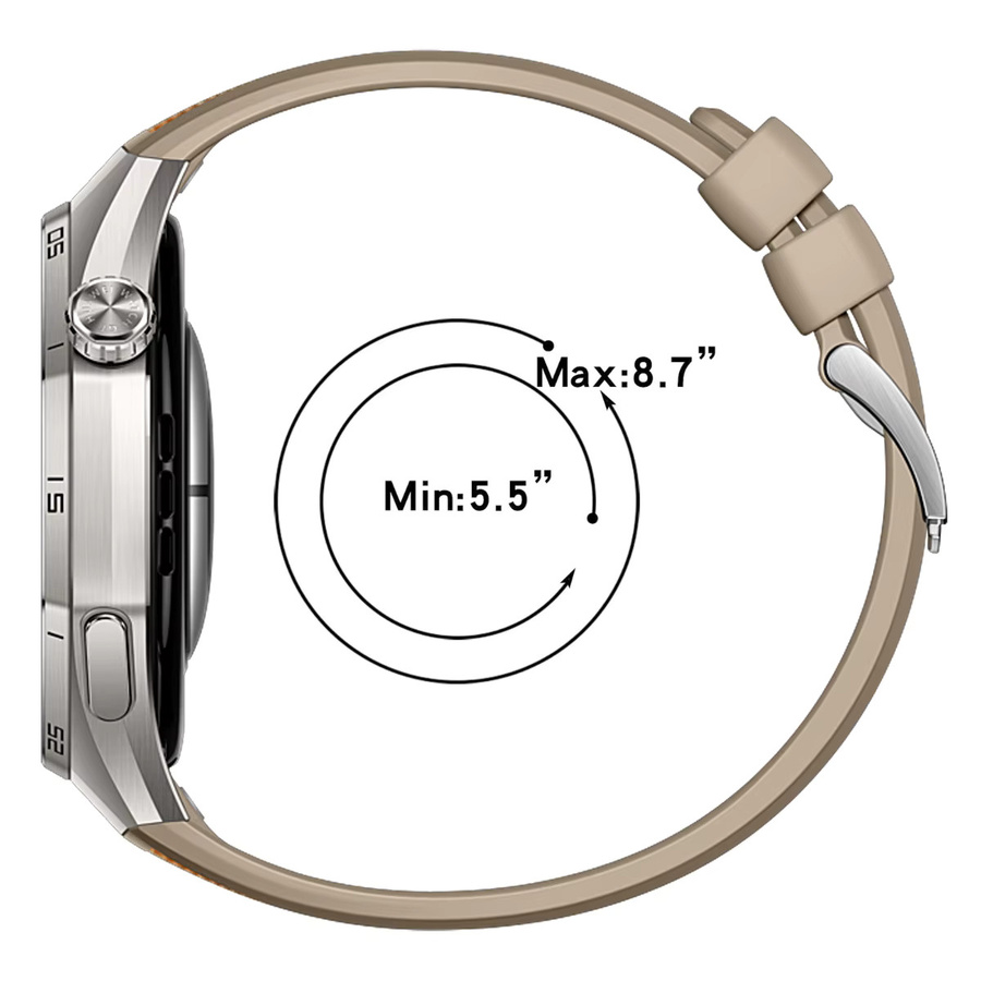 Huawei Uhrenarmband, Silikon, Nylon, für Watch GT6 Pro 46 mm, Unisex - Bild 2
