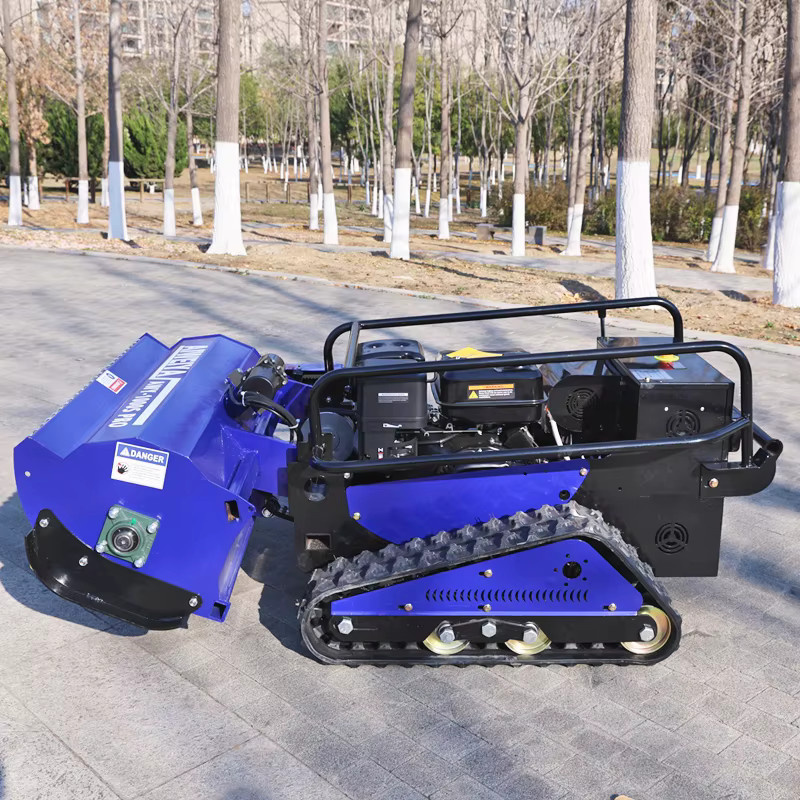 AIWEIYA Automatischer ferngesteuerter Raupen-Rasenmäher Hot Zero Turn 800 Cut in Blau - Bild 2