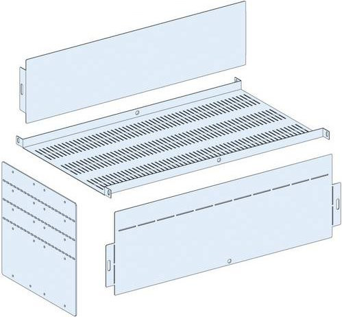 Schneider Electric PrismaSeT-P LVS04926 Schottung Form 1 in Weiß B: 60,0 cm, T: 65,0 cm - Bild 1