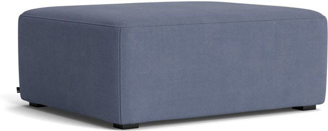 HAY Mags Ottomane 02 Small in Blau mit lackiertem Kiefernholz - Bild 1