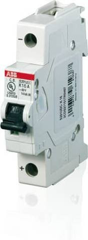 ABB S201UDC-K1 Leitungsschutzschalter 1-polig 1A 2CDS271517R0217 - Bild 1