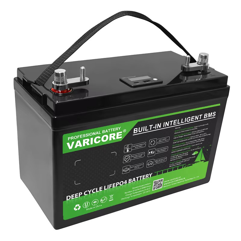 VariCore LiFePO4 Batteriepack 12,8V 100Ah in Schwarz inklusive 14,6V 10A Ladegerät - Bild 6