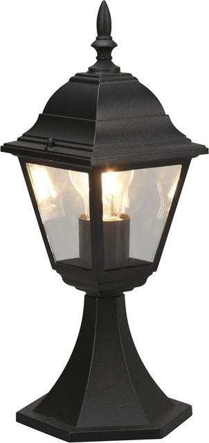 Trio LED-Pfosten Livenza Gartenleuchten aus Metall in Schwarz Matt B/T/H: 17 x 17 x 39,5 cm - Bild 1
