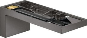 Hansgrohe Axor MyEdition Wanneneinlauf in Brushed Black mit 176 mm Auslauf - Bild 1