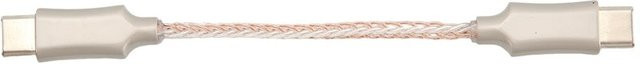Typ-C-zu-Typ-C-Audiokabel in Silber, 8-adriges OTG-Aufnahmekabel für HiFi-Kopfhörer - Bild 1