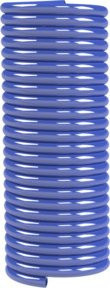 Riegler Spiralschlauch aus Polyamid in Blau, Schlauch-Durchmesser: 6 x 4 mm, Länge: 18,0 m - Bild 1