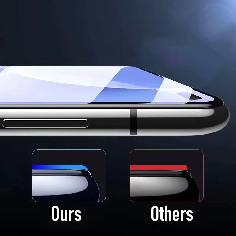 3er-Set gehärtetes Glas Displayschutz in Schwarz für Apple iPhone 7, 8, 6 und 6s Plus - Bild 5