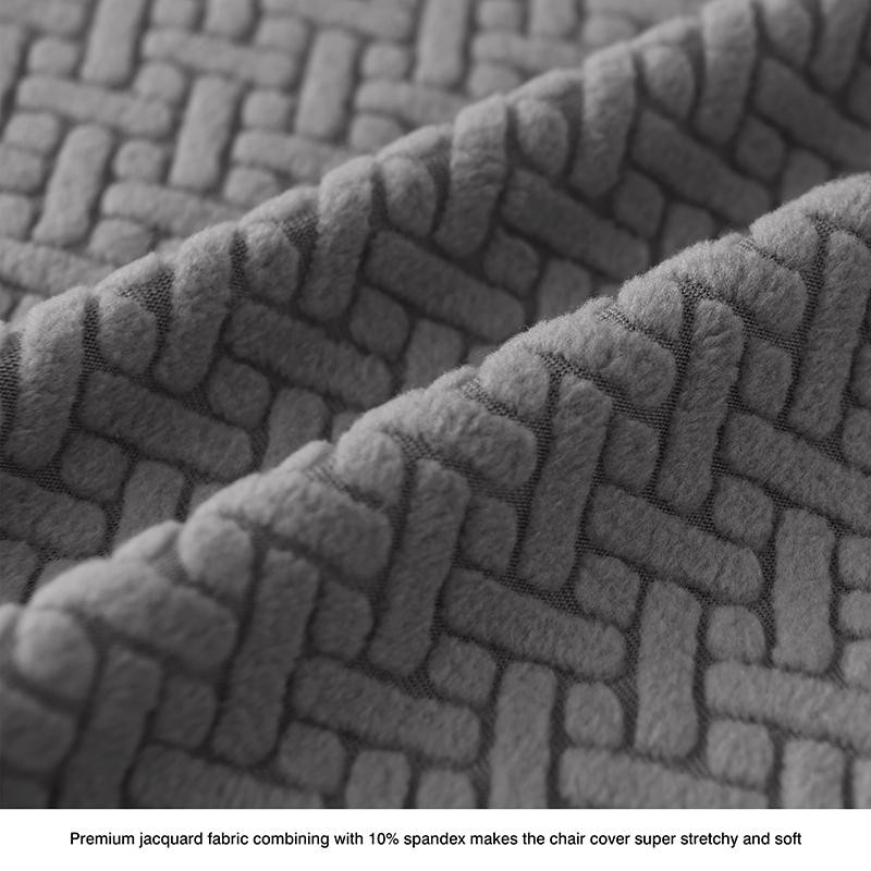Yiran Furniture Universal Jacquard Stuhlbezug aus elastischem Stretch-Material für Esszimmer und Hotel - Bild 4