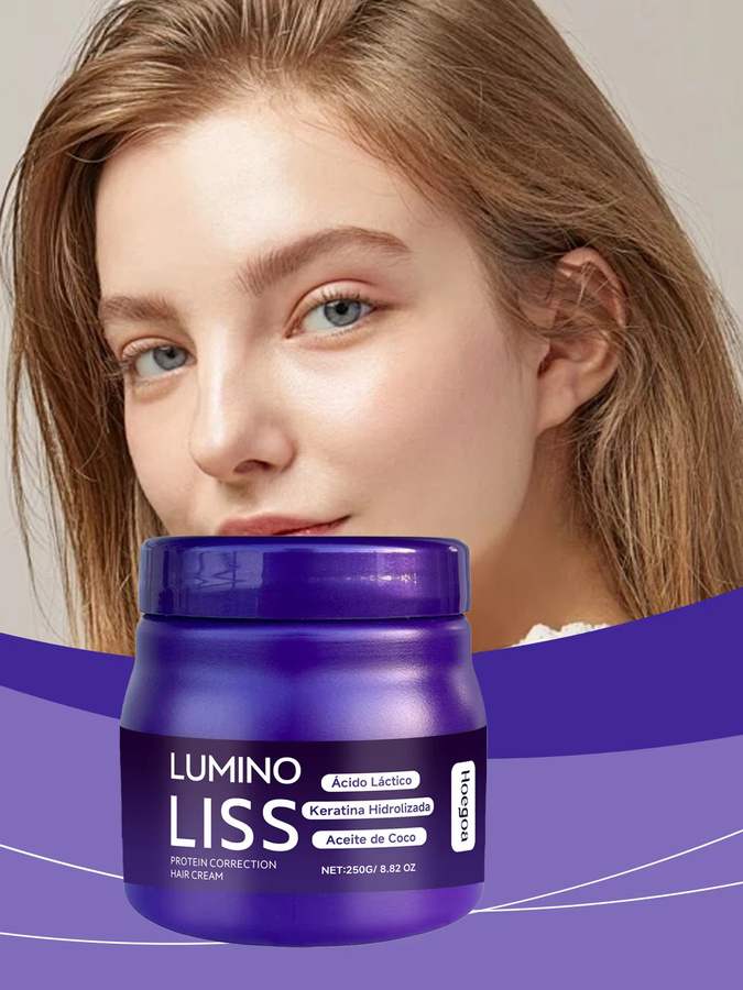 eelhoe Keratin-Haarglättungsmaske, 250 g, für trockenes und strapaziertes Haar - Bild 5