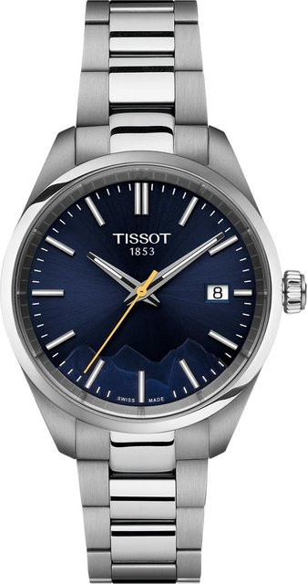 Tissot Damenuhr Classic Contemporary Special Edition, Quarz, Edelstahl, 34 mm, Blau - Bild 1