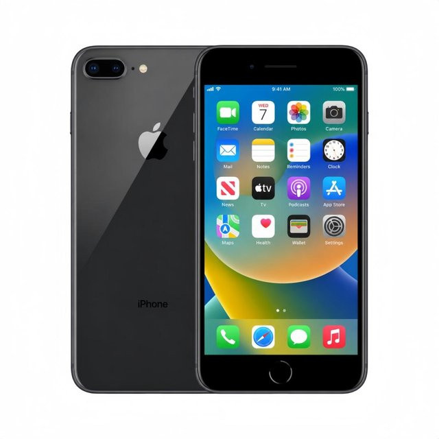 Apple iPhone 8 Plus Refurbished Smartphone mit 256 GB ROM und 3 GB RAM in Blau - Bild 1