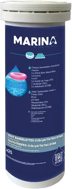 Innovative Water Care Pool-Testschnellstreifen Blau (25 Stück) - Bild 1