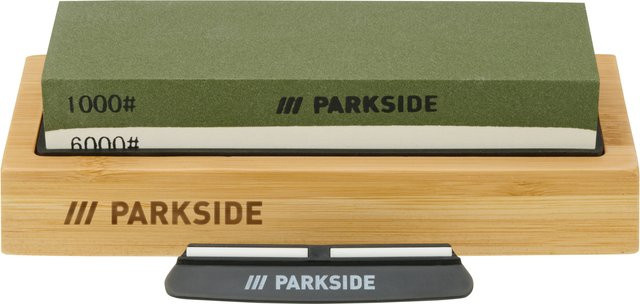 Parkside Schleifstein 2in1 mit Körnungen 1000/6000 - Bild 1
