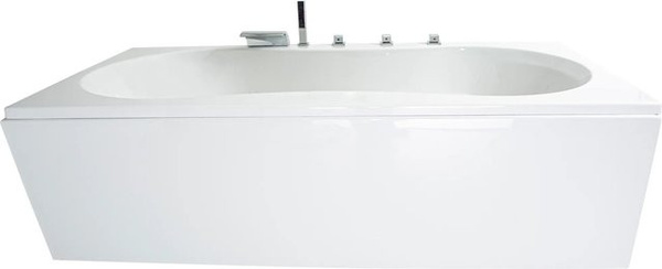 Basera Badewanne Palma in Weiß, B/T: 190 x 90 cm