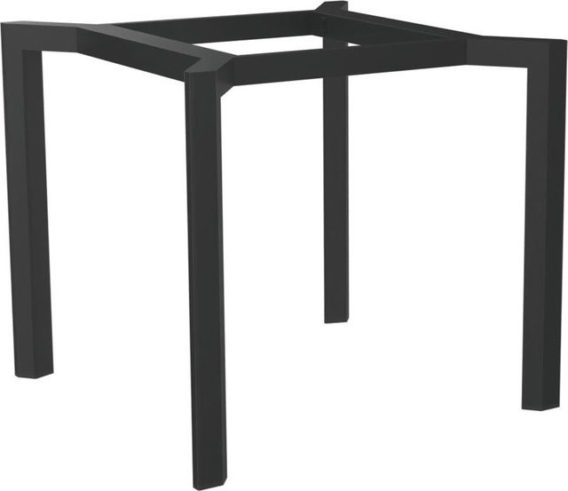 Stern Tischgestell Penta aus Aluminium in Anthrazit, B/T: 90 x 90 cm - Bild 1