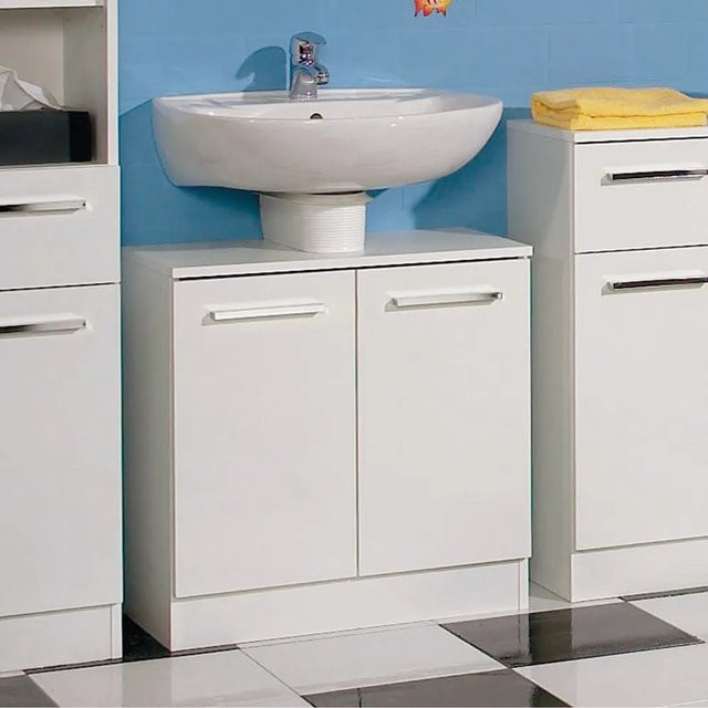 Pelipal Waschbeckenunterschrank Quickset Weiß Glänzend Breite: 60 cm - Bild 1