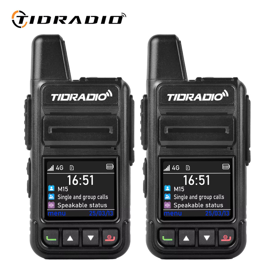 TIDRADIO M15 Langstrecken-Walkie-Talkie POC-Funkgerät in Schwarz mit 5000 km Reichweite und Odmaster App-Unterstützung - Bild 8