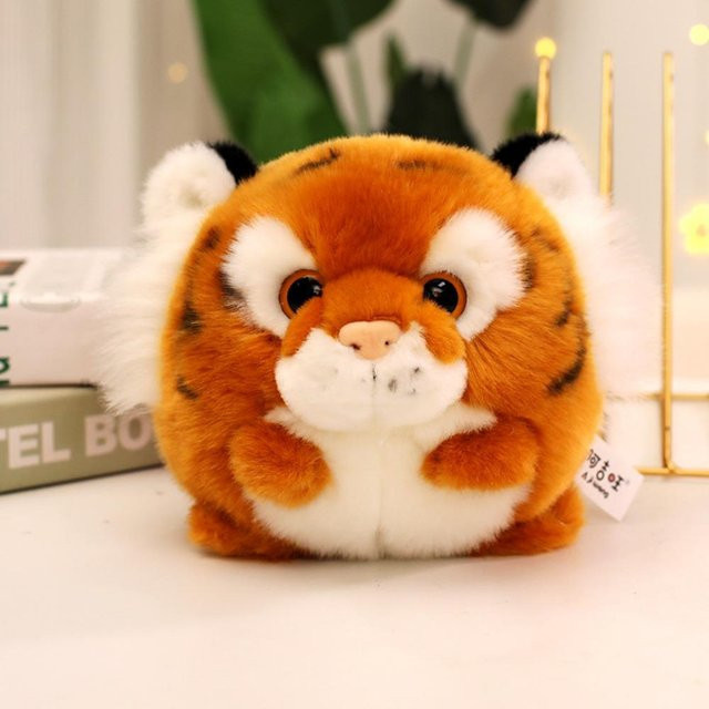 Yiran toy Simulations-Tiger-Stofftier, Braun, ab 0 Jahre - Bild 1