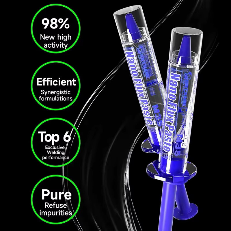 Mechaniker M35 Nano Flussmittel Paste für Handy Motherboard Reparatur mit 3 Nadeln, 10 ml - Bild 4