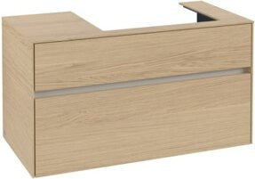 Villeroy & Boch Waschtischunterschrank Collaro in Nordic Oak, Wandmontage, B/H/T: 100 x 50 x 54,8 cm - Bild 1