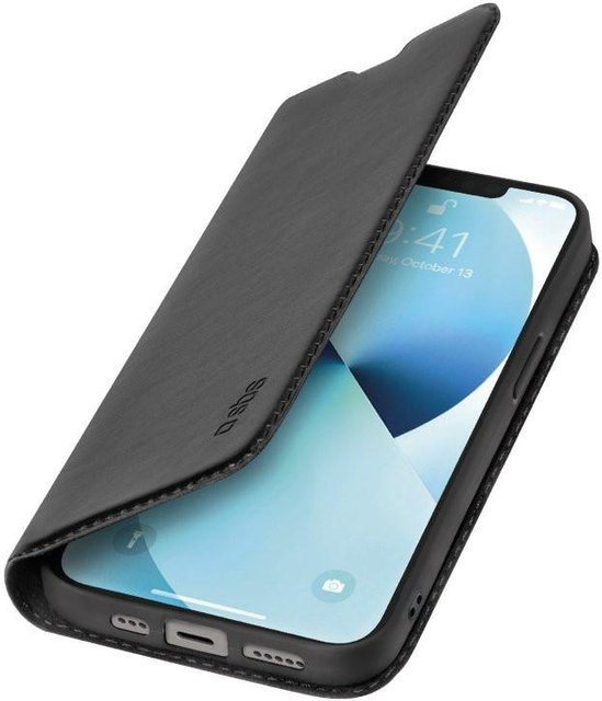 Bookcase Wallet Lite-Hülle für Apple iPhone 14, Schwarz - Bild 1