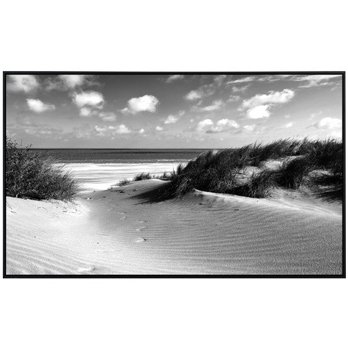 papermoon EcoHeat Infrarotheizung Strand Schwarz Weiss mit Matt-Effekt und App-Steuerung - Bild 2