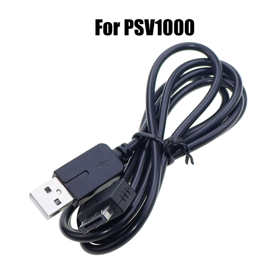ChengHaoRan USB Ladekabel und Datenübertragungsadapter für PlayStation PS Vita 1000/2000 und PSP 1000/2000/3000 sowie PSP Go, Schwarz - Bild 3