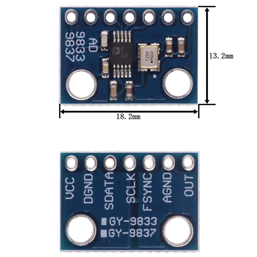 AD9833 DDS Signal Generator Modul für Arduino mit Sinus- und Rechteckwelle, blau - Bild 4