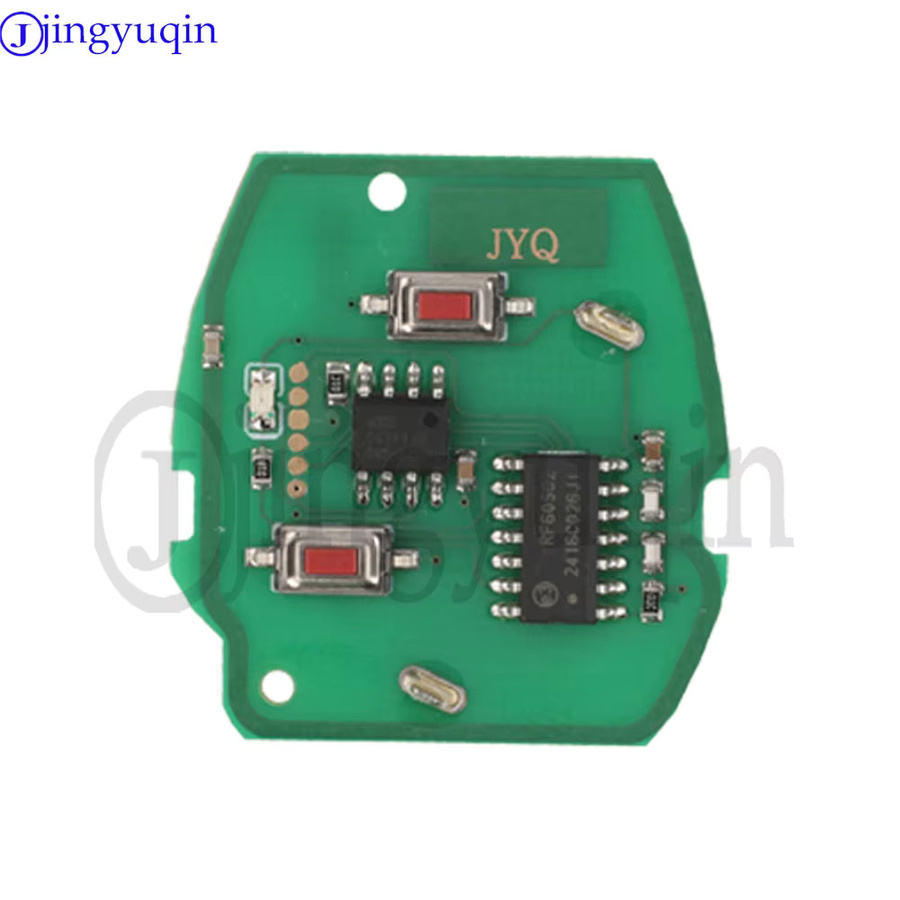 Jingyuqin 2-Tasten-Fernbedienung Autoschlüssel mit PCF7931 Chip für BMW Mini Cooper S R50 R53 2002-2005, Schwarz, 315/433 MHz - Bild 4