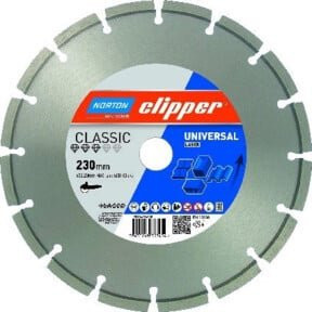 CLIPPER Diamant-Trennscheibe Classic Universal Laser in Grau, Durchmesser: 125 mm, Bohrung: 22,23 mm - Bild 1