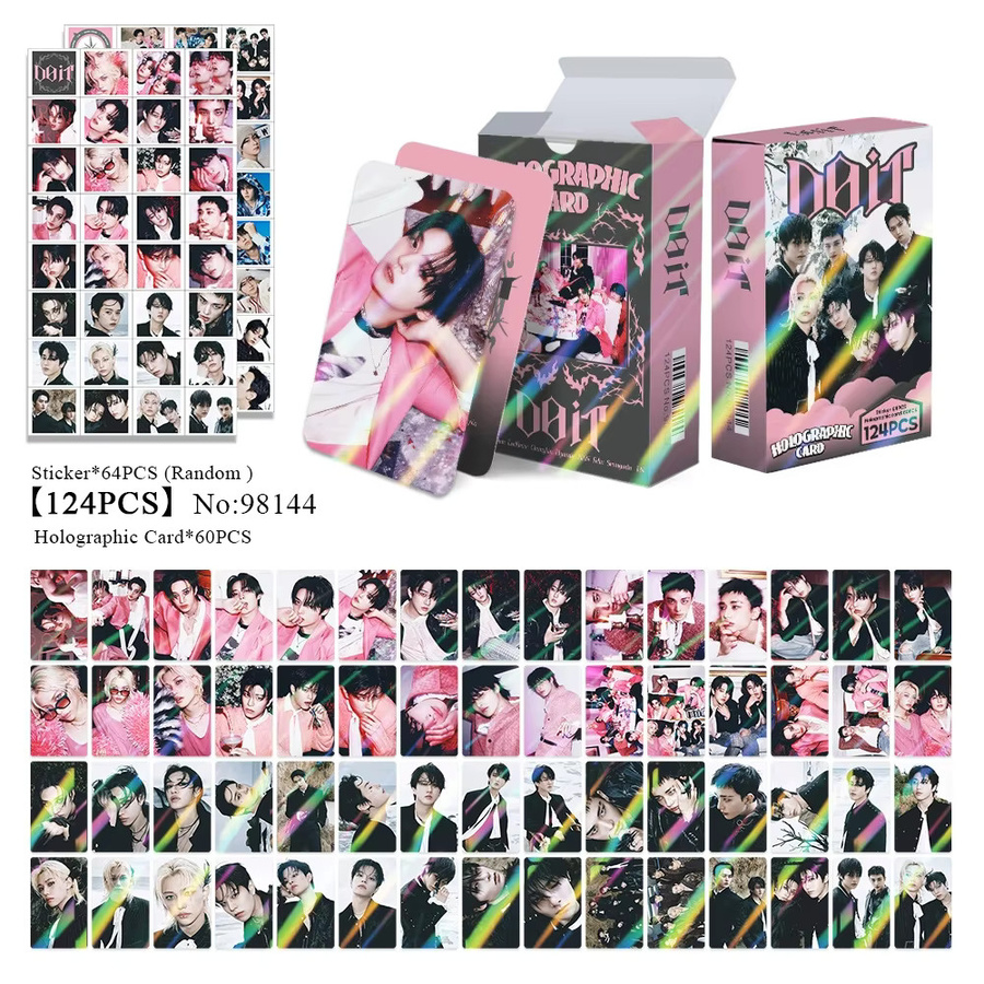 SKZ IT TAPE: DO IT Neues Album-Fotokarten-Set, 124-teiliges Set - Bild 2