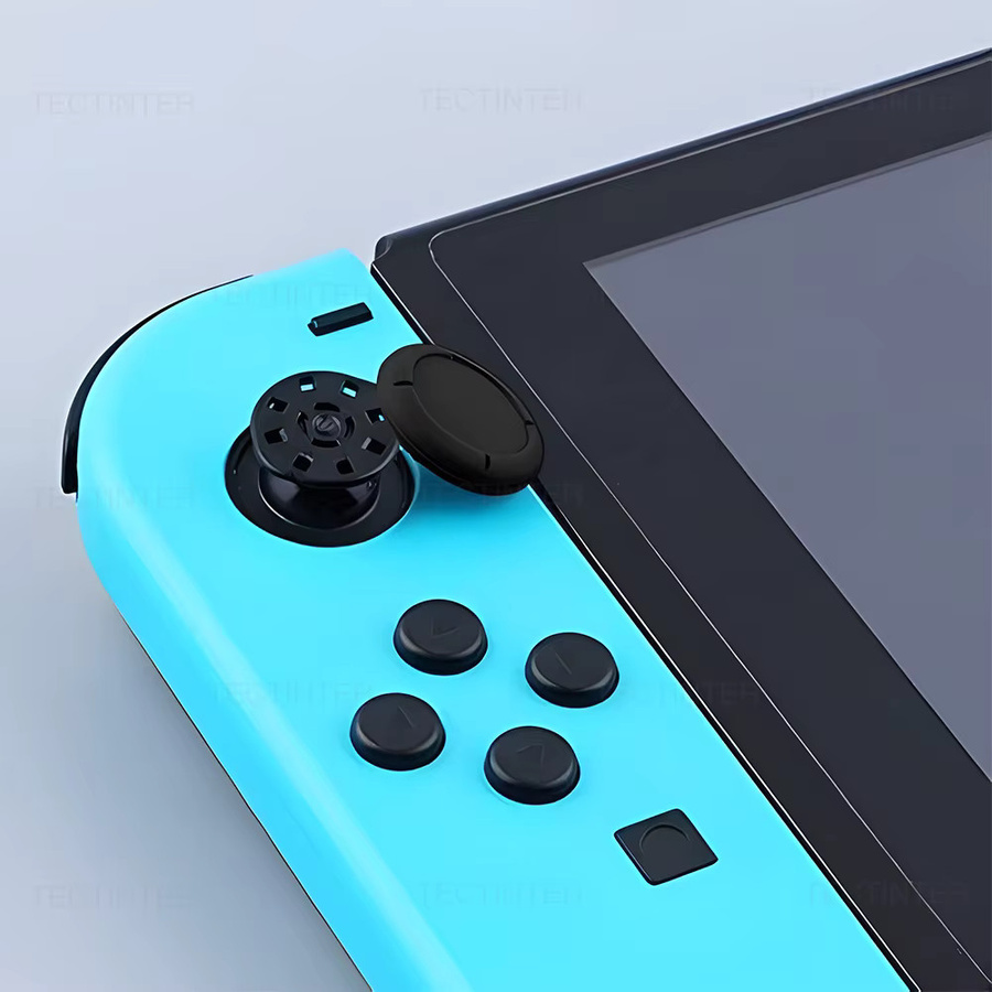 3D Analog Ersatzkappen mit Daumengriff für Nintendo Switch, OLED und Lite Controller Joystick Abdeckung - Bild 2
