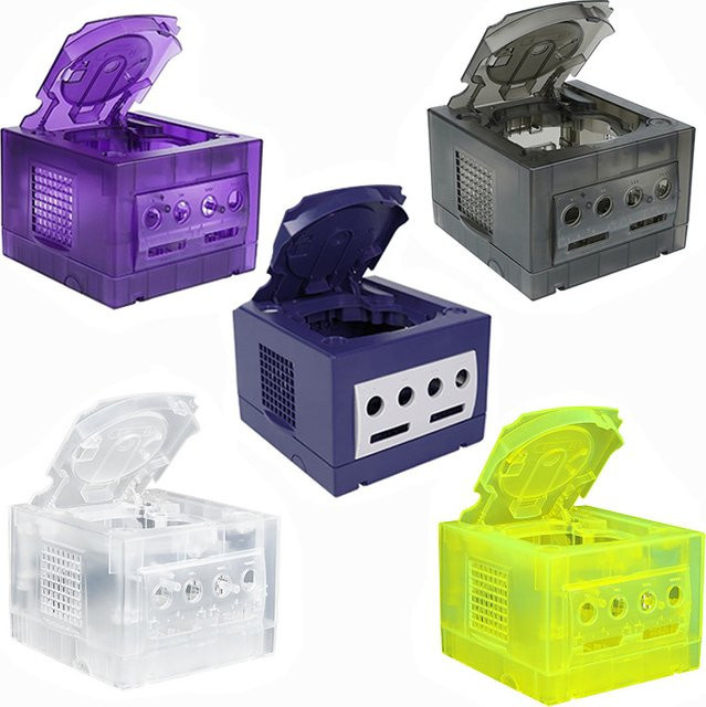 Ren Tian Ge DIY Ersatzgehäuse für Gamecube NGC Spielkonsole in Transparent - Bild 1