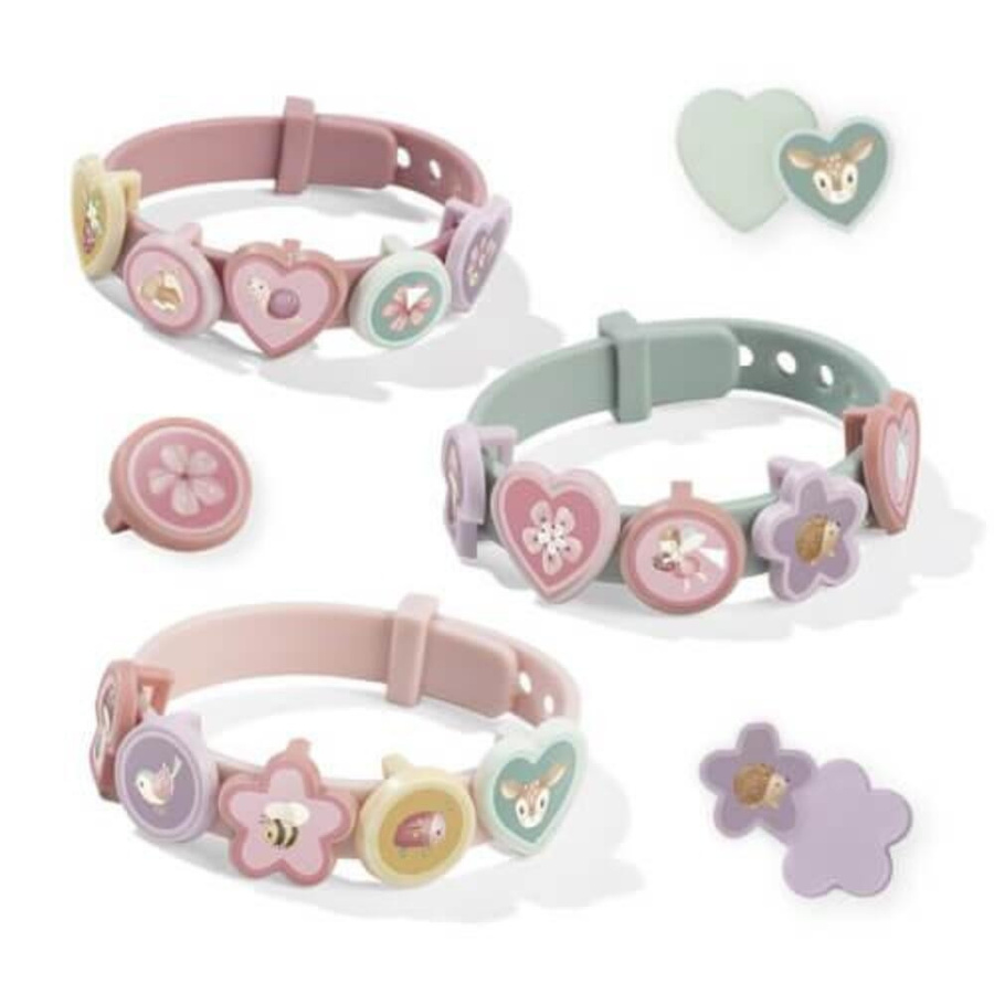Little Dutch Bastelset Armbänder und passende Anhänger, Rosa - Bild 1