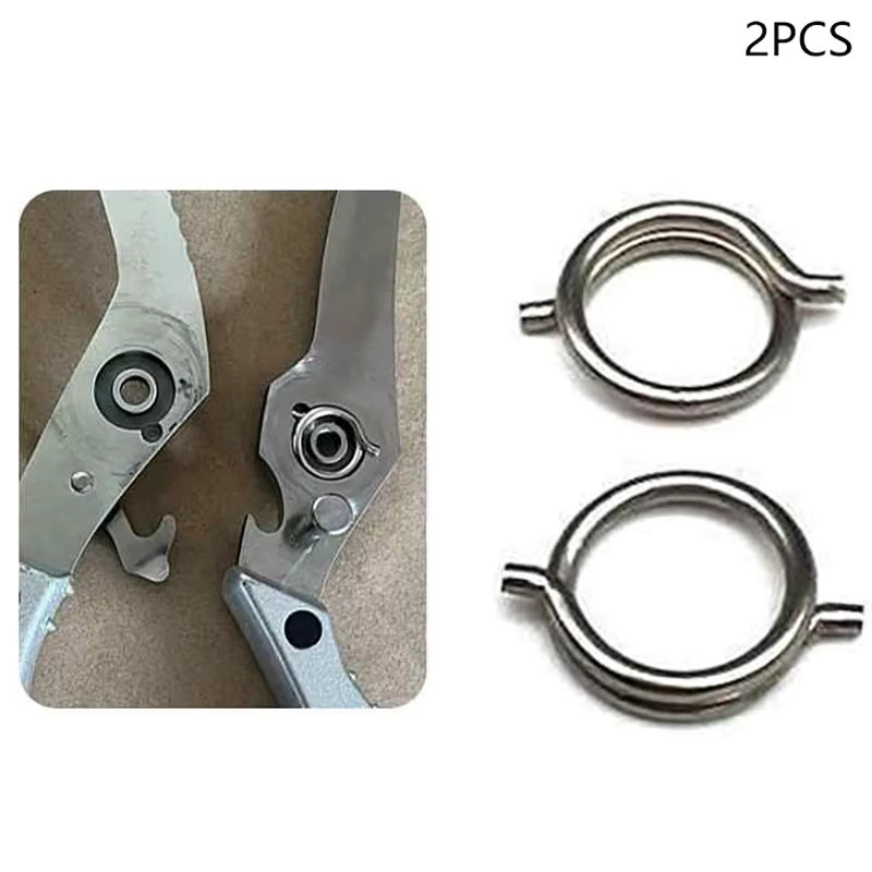 JETTING Hühnerknochenscheren-Zubehör Set aus vernickeltem Stahl in Silber, 2 Stück, Federdrahtdurchmesser: 1,8 mm, Außendurchmesser: 15 mm - Bild 3