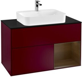 V&B Waschtischunterschrank Finion 100 Wandbeleuchtung Breite: 100 cm, Höhe: 50,1 cm, Tiefe: 50,1 cm - Bild 1
