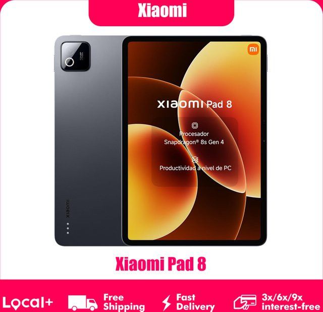 Xiaomi Pad 8 Tablet mit 11,2 Zoll Display, 8GB RAM, 128GB oder 256GB Speicher, 144Hz, HyperOS, Blau - Bild 1